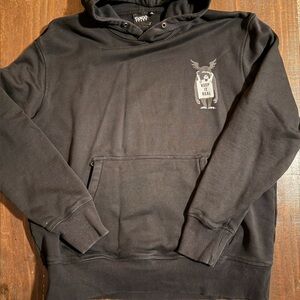 Tango Hotel Black “Keep It Real”  Graphic Monkey Hoodie - XL